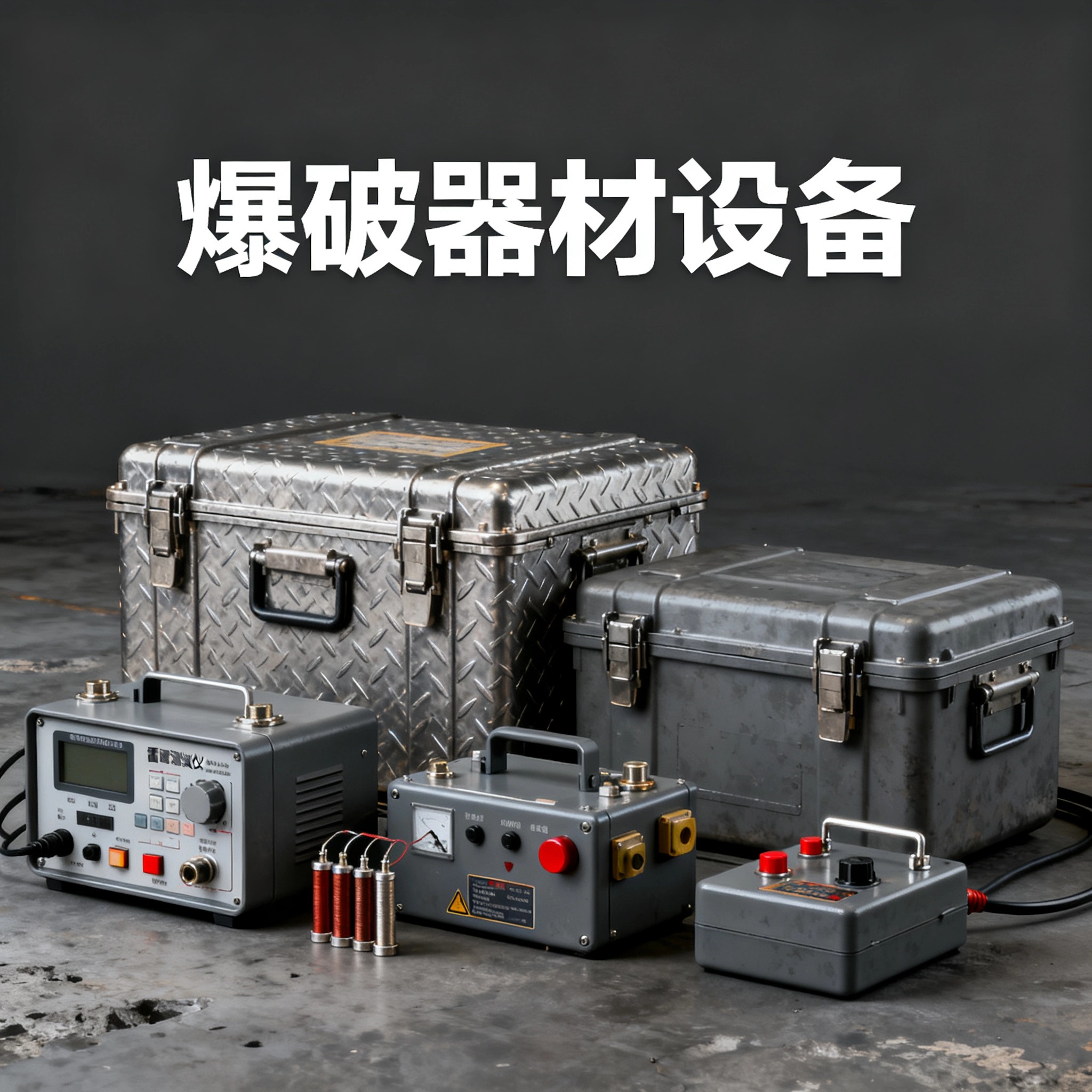顺河回族爆破工程师的“兵器库”：常用器材一册通